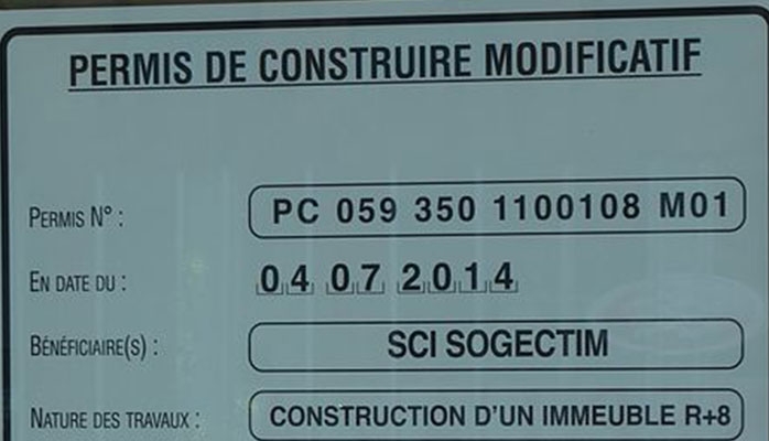 permis de construire modificatif